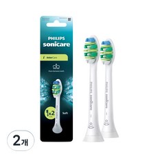 필립스코리아 인터케어 칫솔모 화이트 2p, 2개, HX9002/14