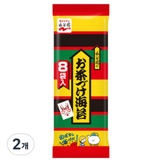 나가타니엔 김맛 오차즈케 8p, 48g, 2개