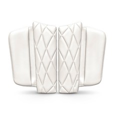 AIMBAN BMW 新款5系列 G60 車用雙開式中央扶手靠墊 汽車扶手靠墊, 1個, 冰川白