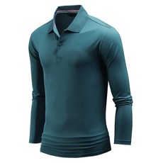 다꾸앙 남성용 스판 에어로 쿨 긴팔 카라 티셔츠 C07K9 tp2139