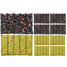 I LOVE HERB 草本多用途冷熱敷墊 S號 卡其綠 + 黑色, 5組