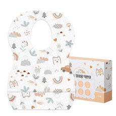 Tamsaa 一次性防水圍兜, 20入, 1盒, 混色