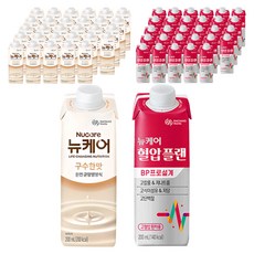 뉴케어 구수한맛 완전균형영양식 200ml 30p + 혈압플랜 200ml 30p, 1세트