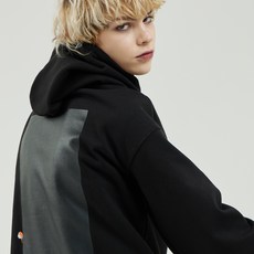 LMN 寬鬆版印花連帽T恤