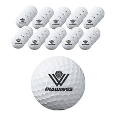 다이아윙스 고반발 비거리 전용 장타 골프공 X5, 화이트, 1개입, 50개