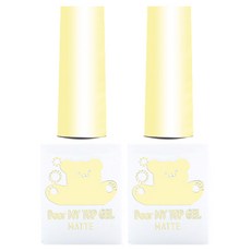 Dear My Gel 霧面封層凝膠, 單一顏色, 2個, 10g