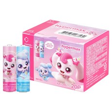 크린랲 캐치 티니핑 하이퍼맥스 알카라인 AA 건전지, 20개입, 1개