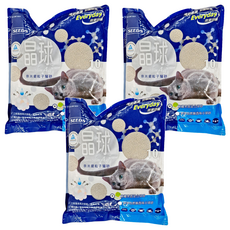 惜時 晶球奈米銀粒子貓砂, 檸檬果香, 10L, 3包