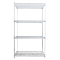 dayneeds 日需百備 荷重型 四層架, 電鍍, 4層