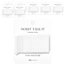 플레픽 모이스트 토크잇 점착 메모지, 스퀘어 도트, 8개