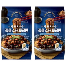 차오차이 직화 수타식 짜장면 720g 2인분, 2개