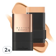 조성아TM 메가 핏 마스터 스틱 파운데이션 SPF50+ PA++++ 16g, 2개, 탠베이지