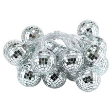 半島良品 造型裝飾燈串 3m, DISCO球, 1個