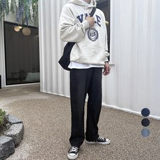 콘피아르 남성용 밴딩 와이드 데님 팬츠 TC6128