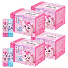 크린랲 캐치 티니핑 하이퍼맥스 알카라인 AA 건전지, 20개입, 4개