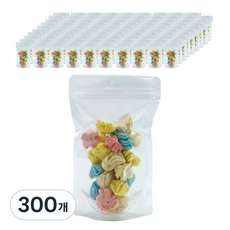 透明站立夾鏈袋 小, 300個, 小(S), 1入