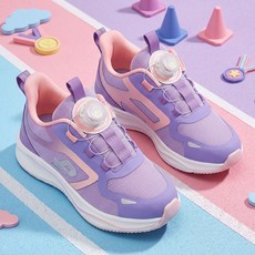 paperplaneskids 兒童 Boa 輕量網眼旋鈕運動鞋