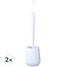 꼬까 실리콘 소프트 변기솔, 화이트, 2개