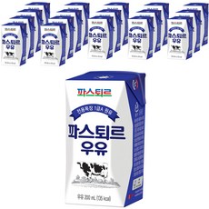 Pasteur 專用牧場牛奶, 200ml, 18入