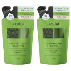 iroha INTIMATE WASH 私密沐浴乳補充包 佛手柑與苦橙香, 2件, 135ml
