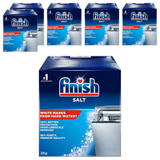 finish 軟化鹽 洗碗機專用 平輸品, 2kg, 6盒