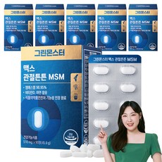 GREEN MONSTER MSM補充錠, 90顆, 6盒