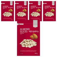 RichFarm Nuts 杏仁片, 200g, 5包