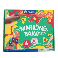 Jar Melo 原創美玩兒童浮水畫套組，6色，10張畫紙, 700g