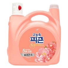 피죤 시그니처 실내건조 고농축 섬유유연제 라 피에스타 본품, 5.7L, 1개