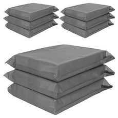 EMPEROR PACKAGING INDUSTRY HDPE 自黏式 快遞袋 銀黑色, 1套