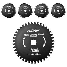 SEiNTF 多功能研磨刀片 外徑 105mm, 5個