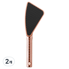 스테디얼 심플 세밀한 뒷꿈치 그라인더 각질 케어 도구 로즈골드, 70g, 2개, 1개입