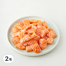 동원 생연어 큐브 (냉장), 2개, 320g