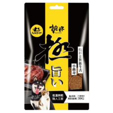 KPET 毛孩乾杯 犬貓適用 小曲奇, 老饕級牛舌, 50g, 1包