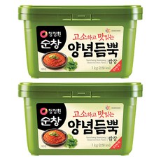 청정원순창 양념듬뿍 쌈장, 1kg, 2개