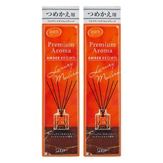 ST 雞仔牌 消臭力 室內除臭劑 premium aroma stick 補充裝 琥珀棕色, 50ml, 2入