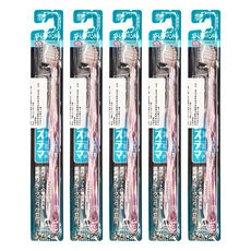 LION 獅王 Systema 細潔 小頭牙刷 極細普通毛, 1入, 5支