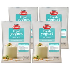 EasiYo 優格粉 原味, 紐西蘭原裝進口, 每湯匙含百億乳酸菌, 需搭配easiyo優格機使用, 140g, 1包, 4包