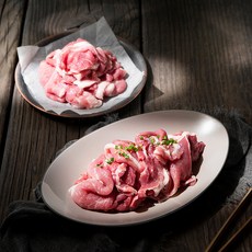 생생포크 한돈 1등급 뒷다리 불고기용 (냉장), 1.6kg, 1팩