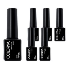 Colorpia 完美免擦拭凝膠封層膠, B001, 6個, 6g