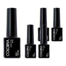 Colorpia 完美免擦拭凝膠封層膠, B001, 5個, 6g