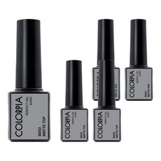 Colorpia 完美免清潔凝膠封層膠, B003 霧面上衣, 5個, 6g