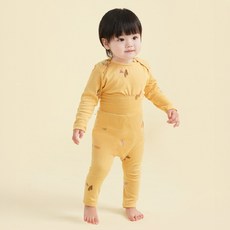 Bamboo Bebe 童款宇宙森林護肚竹棉羅紋針織長袖居家套裝