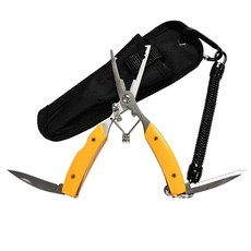 Silvercast 5合1多功能釣魚鉗, 1個, 黃色