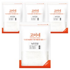 綠豆澱粉, 500g, 4個