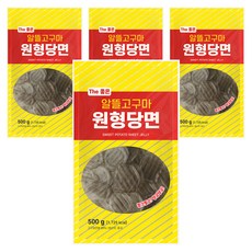 EN FOOD 實惠的圓形地瓜冬粉, 4個, 500g