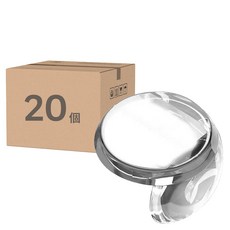 透明防撞角, 大圓形, 20個