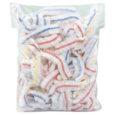 SUnORO 保鮮用品 一次性彩色鬆緊保鮮膜套 透明 11.5~39 x 2cm 碗盤保鮮, 11.5cm, 300個