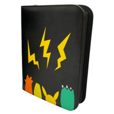 Gazeman寶可夢卡片帶子卡片收納盒相冊, 黑色, 20張