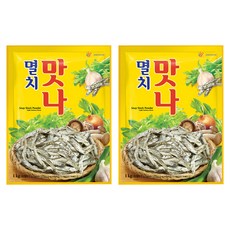 DAESANG 大象 鯷魚風味調味粉, 2包, 1kg